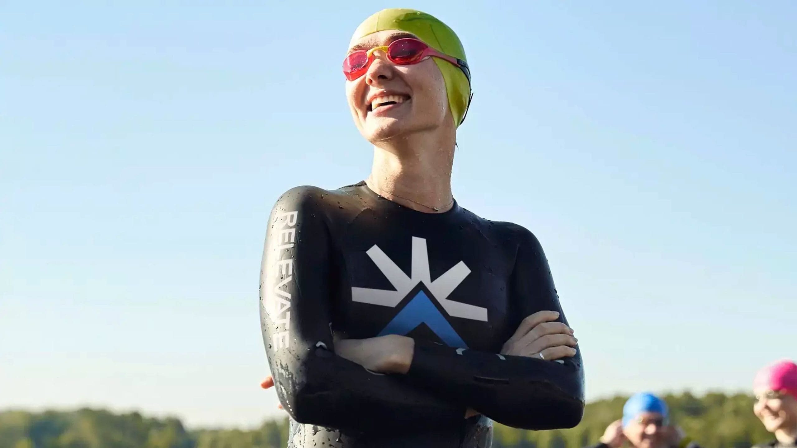 Relevate Power - Person in branded swimsuit